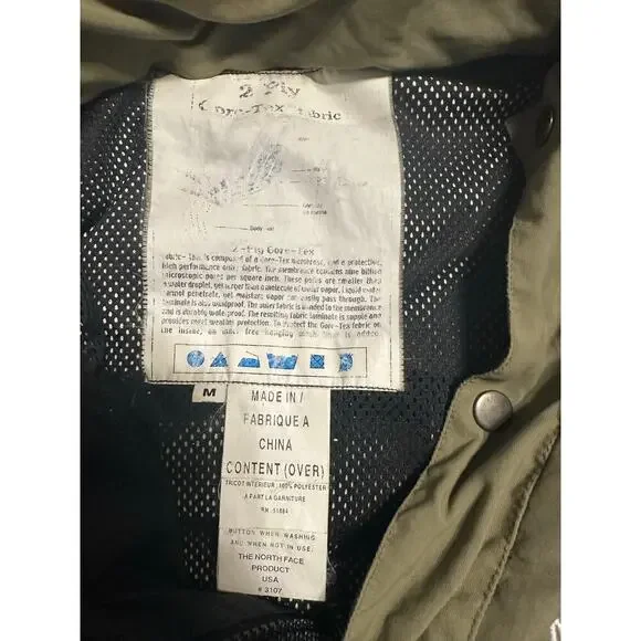 The North Face Gore-Tex Mountain Light Tumbleweed Jacket Size Medium Vintage 90s - Picture 4 of 6